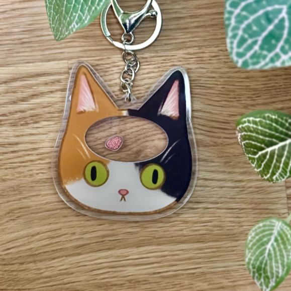 One Braincell Cat Shaker Keychains – Makers of Maryland