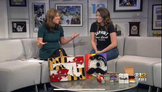 Stephanie Strings & Makers of Maryland on WJZ Baltimore - Dec 6, 2019