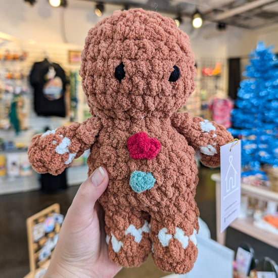 Gingerbread Man Plushie