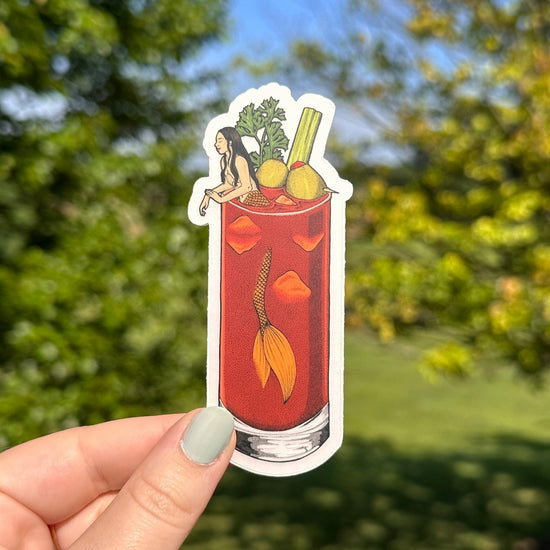 Bloody Mary Mermaid Sticker