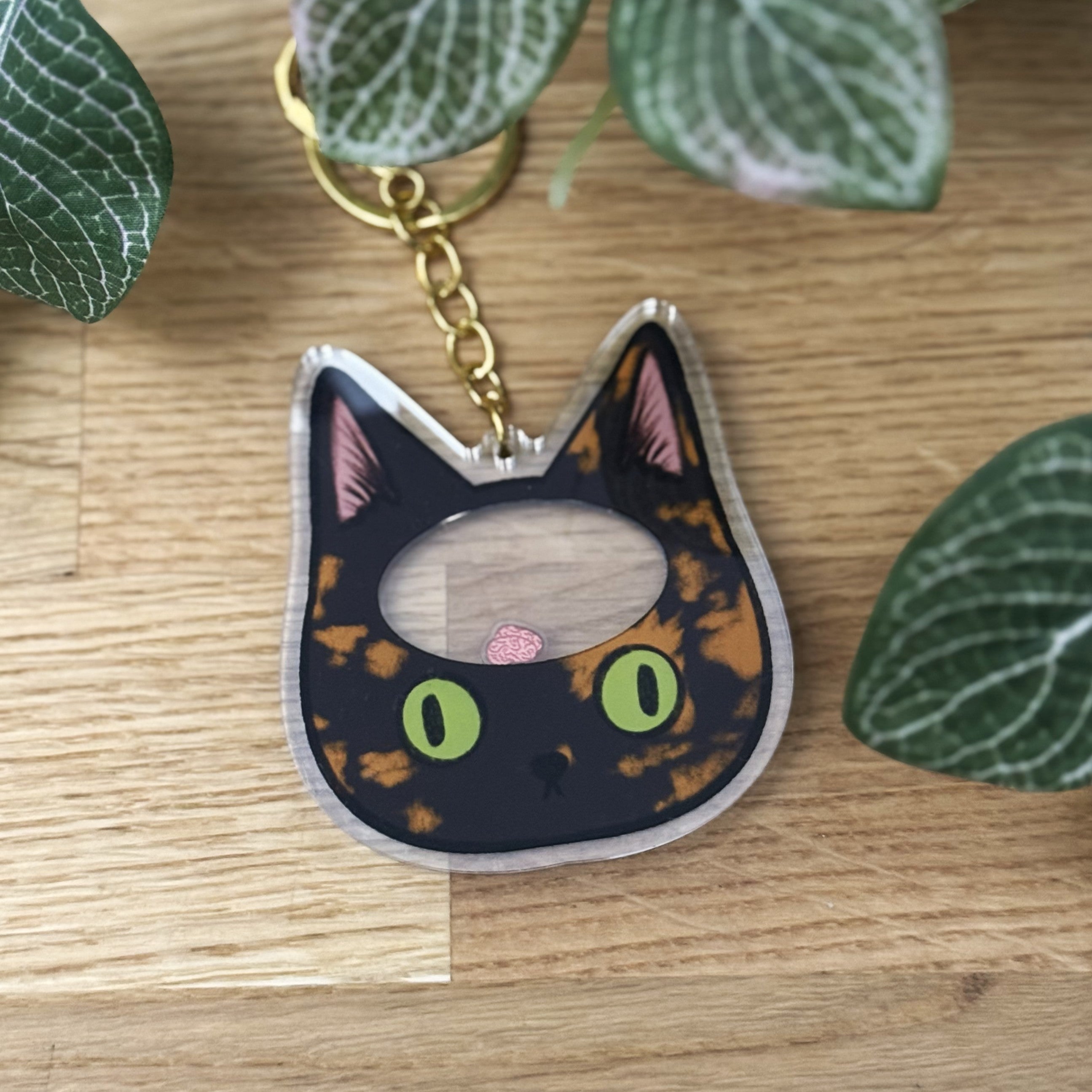 One Braincell Cat Shaker Keychains – Makers of Maryland