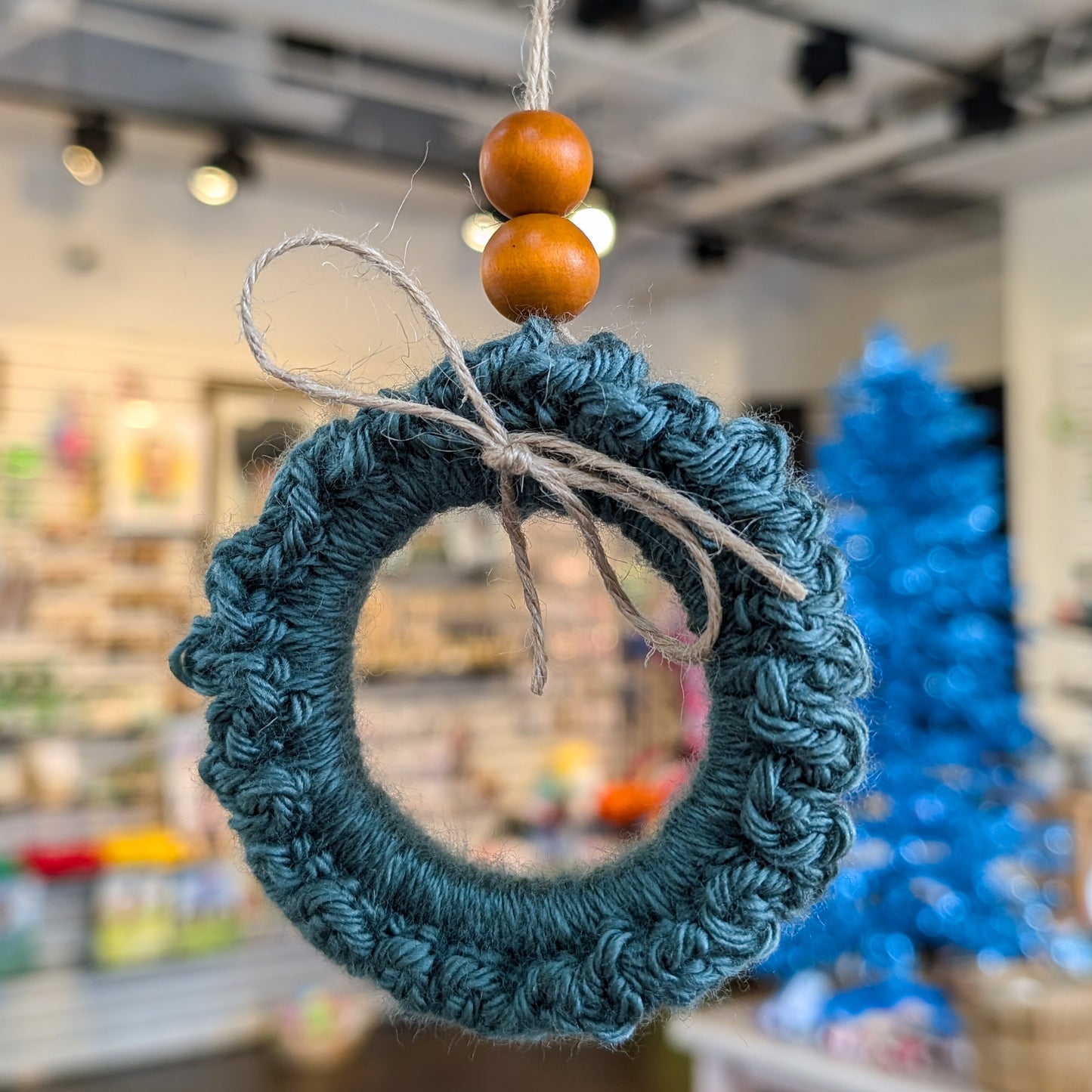 Wreath Crochet Ornament