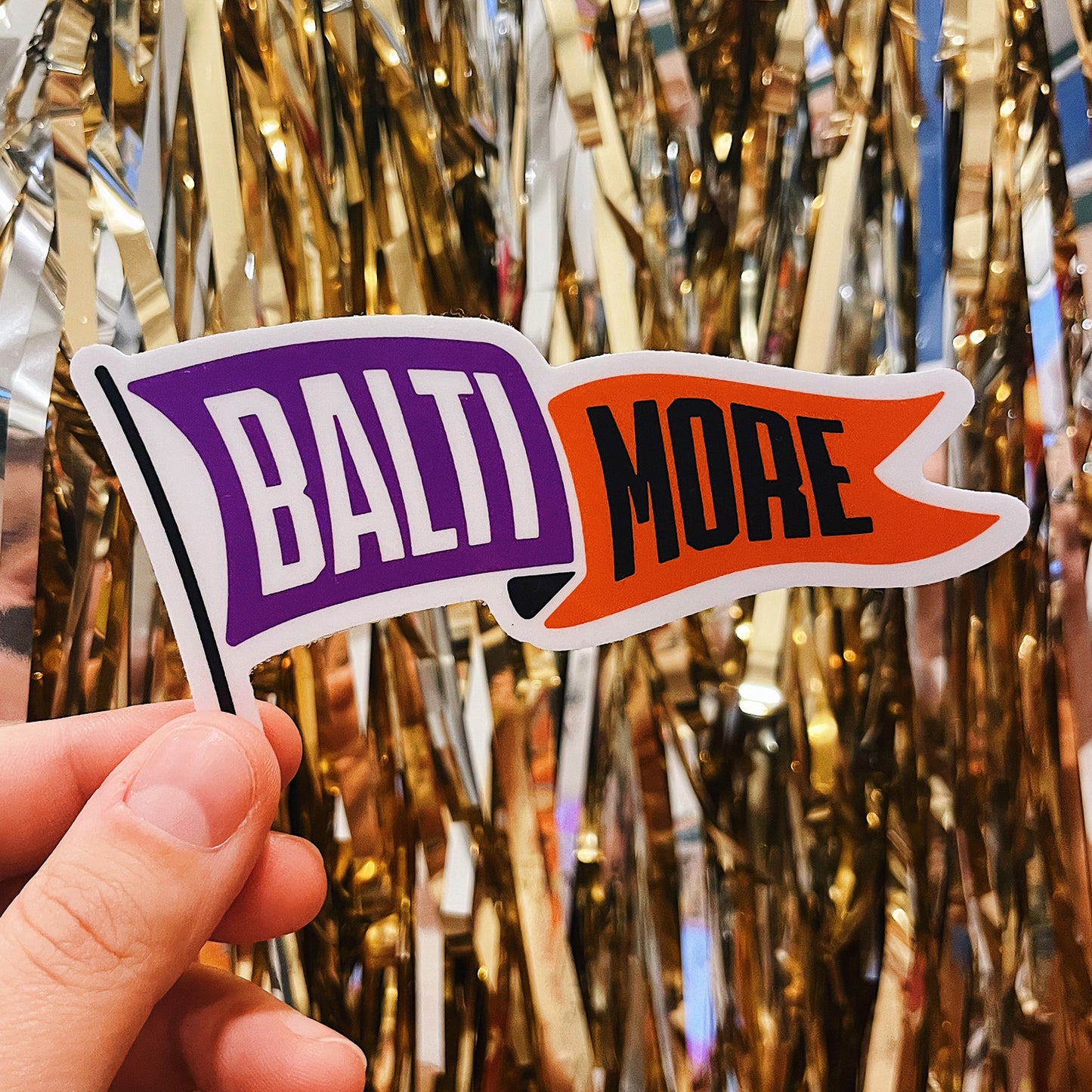 Baltimore Flag Sticker