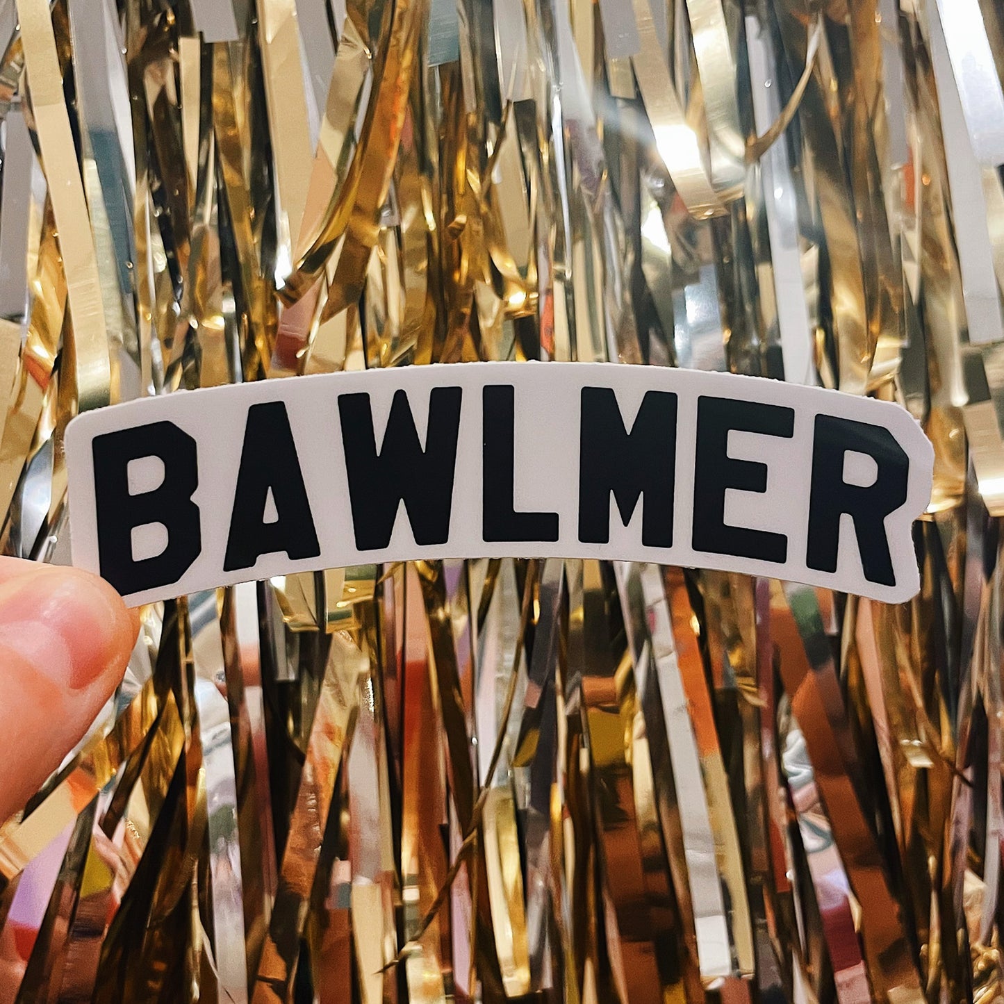 Bawlmer Sticker