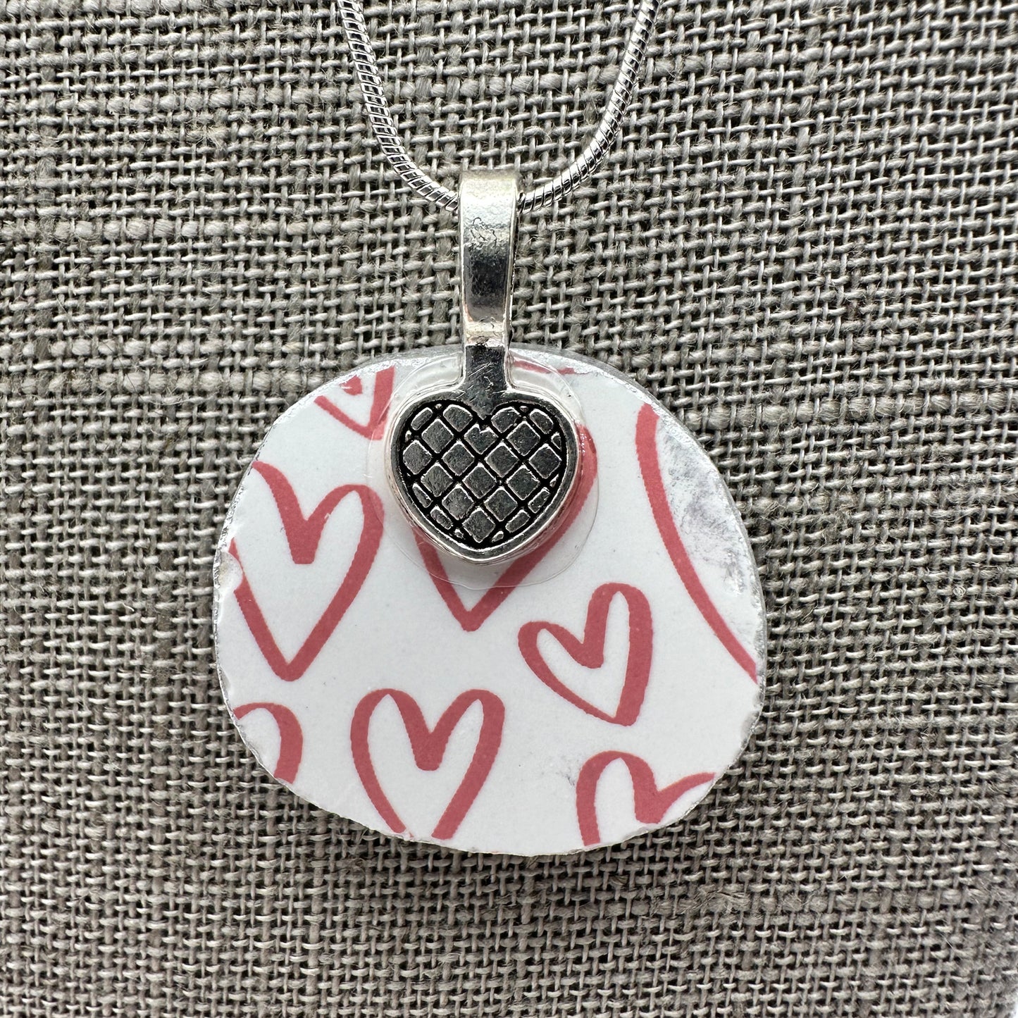 Hearts Reversible Necklace