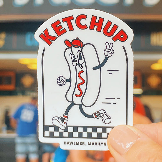 Ketchup Sticker