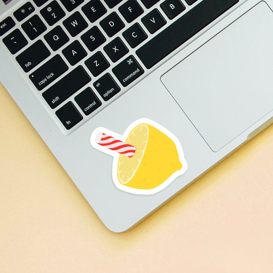 Lemon Stick Sticker