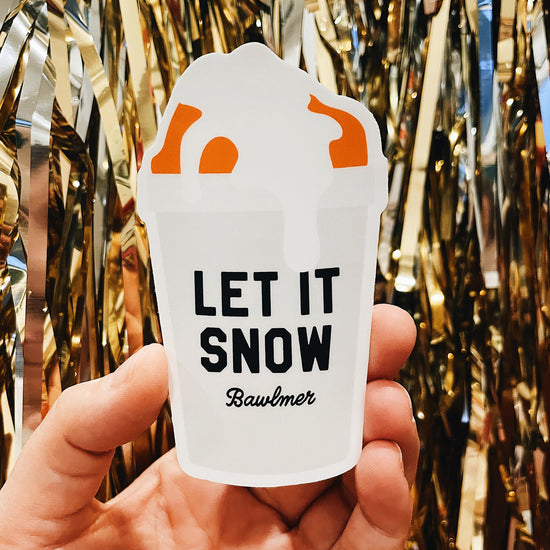 Let it Snow Sticker