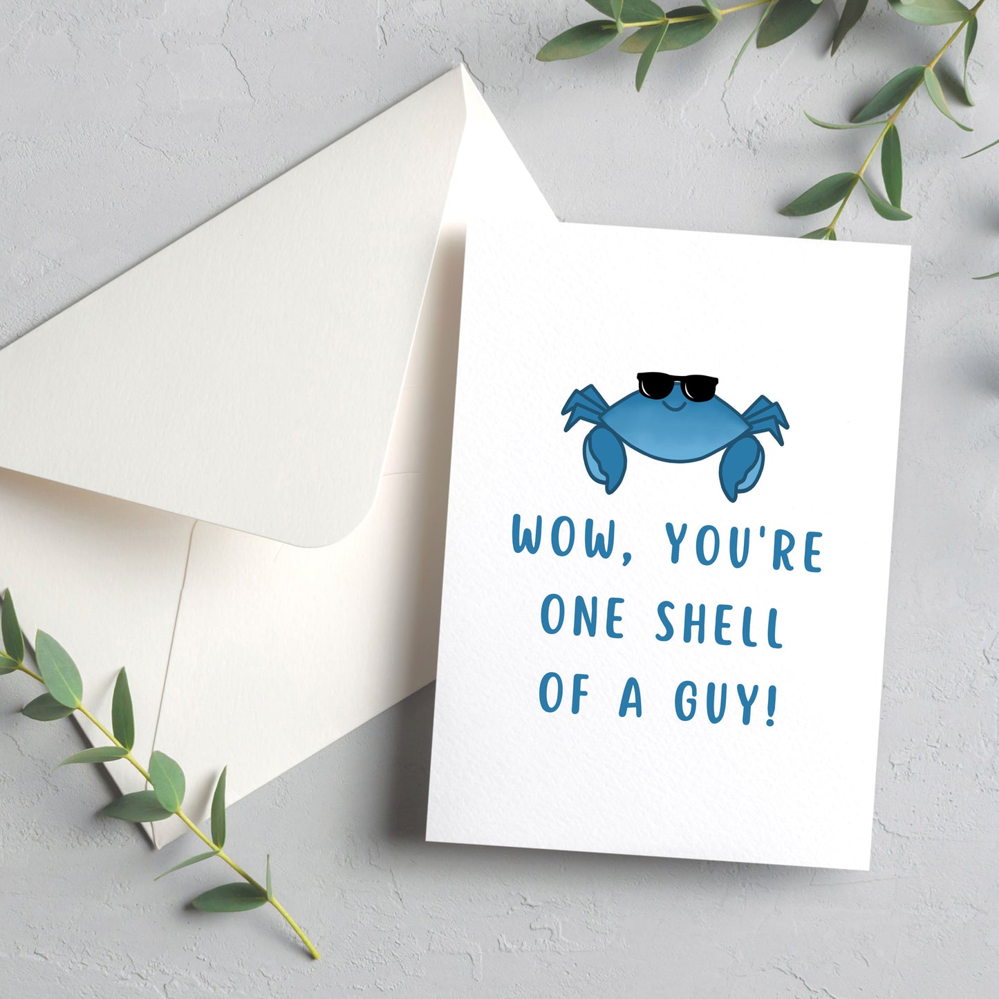 Shell of a Guy Greeting Card