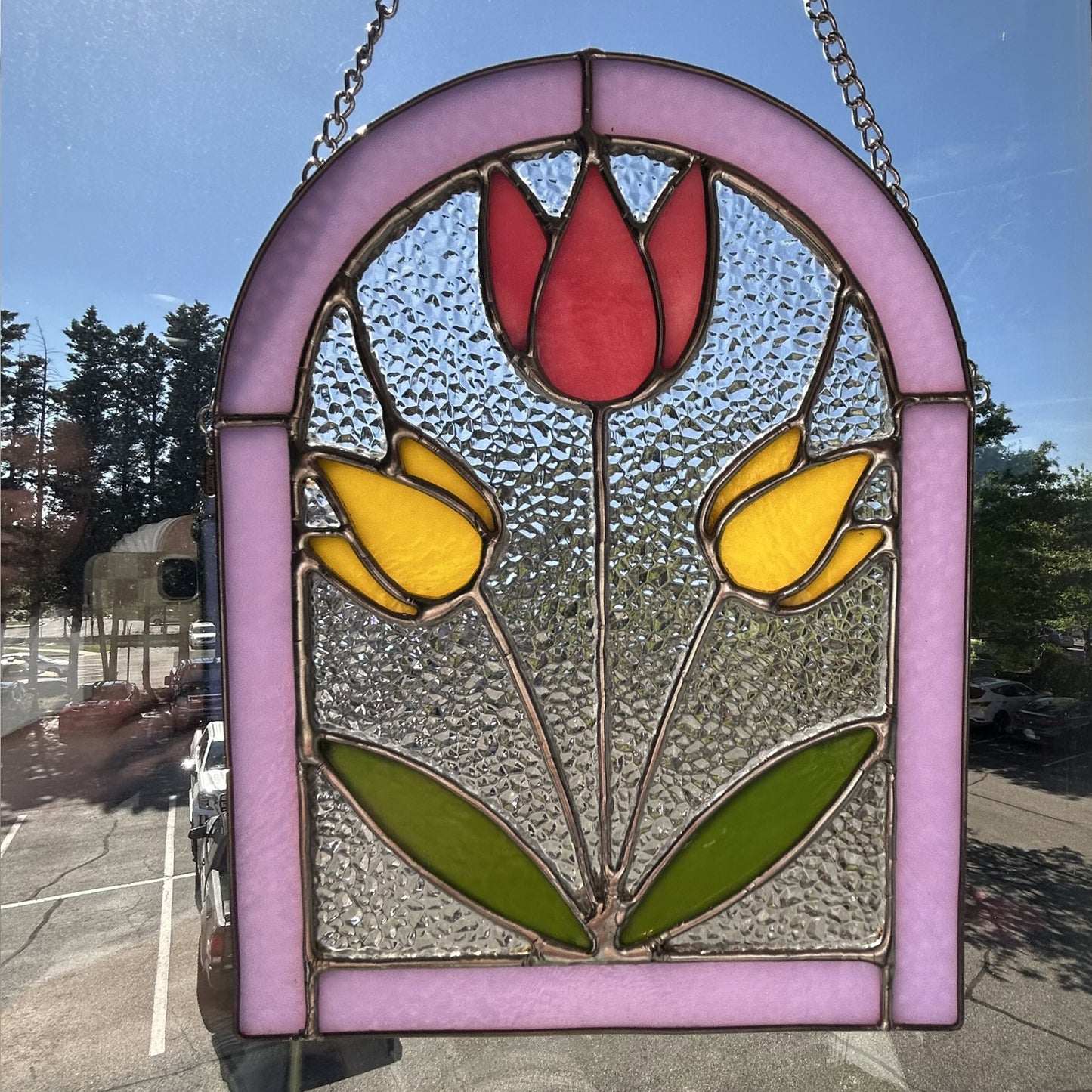 Tulip Window Stained Glass