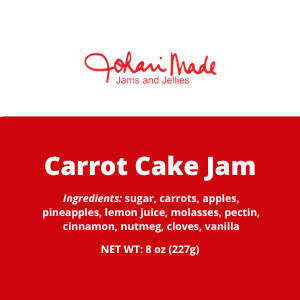 
            
                Load image into Gallery viewer, Carrot Cake Jam 8 oz
            
        