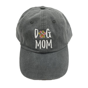 
            
                Load image into Gallery viewer, Dog Mom (Charcoal) / Baseball Hat - Route One Apparel
            
        