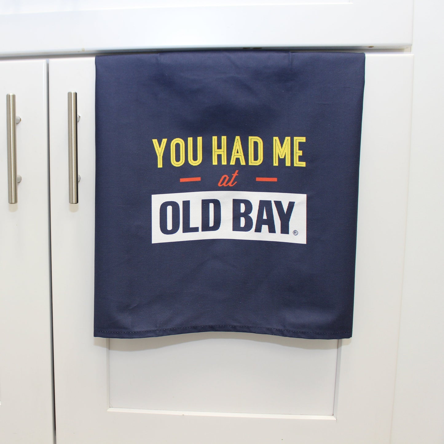 "You Had Me at Old Bay" (Blue) / Kitchen Towel - Route One Apparel