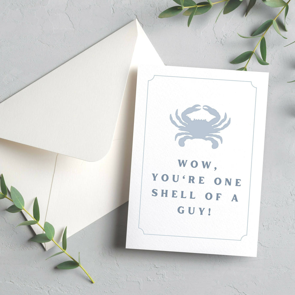 Shell of a Guy Greeting Card