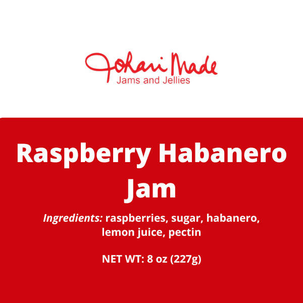 Raspberry Habanero Jam 8 oz