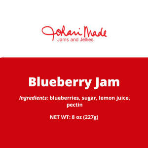 Blueberry Jam 8 oz