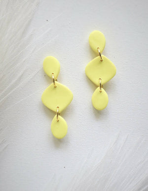 
            
                Load image into Gallery viewer, BRIGHT YELLOW DANGLE
            
        