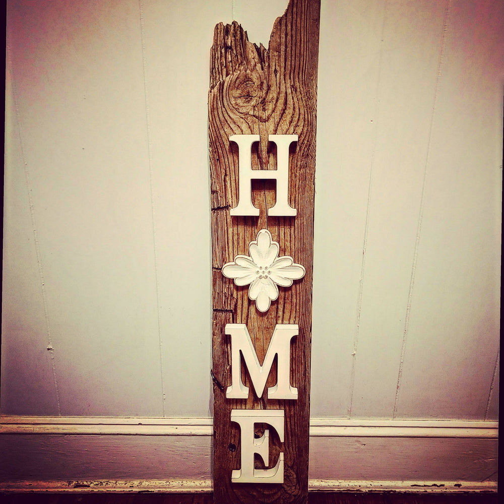 Driftwood Home Sign