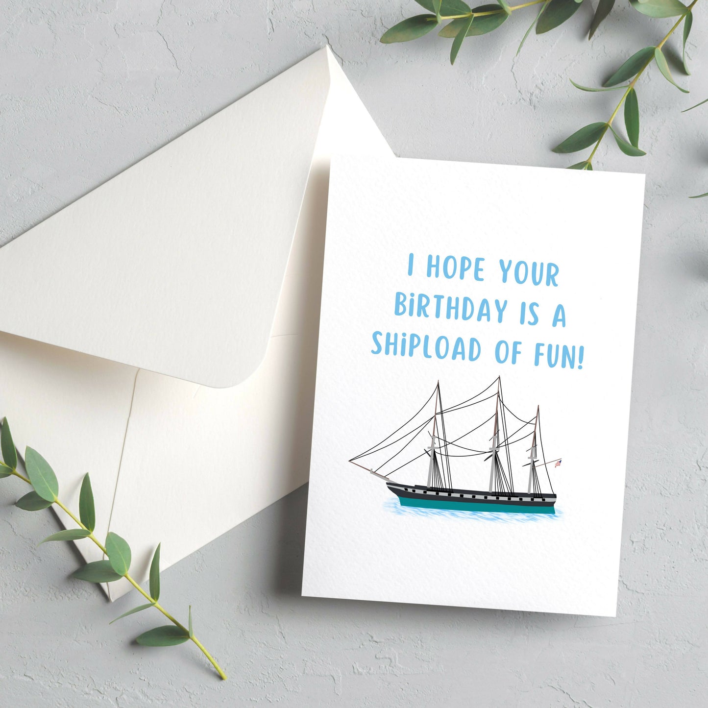 Load image into Gallery viewer, Shipload of Fun Birthday Card
