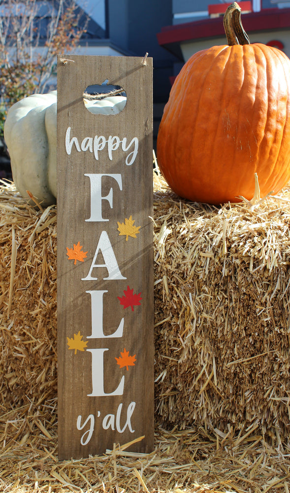 
            
                Load image into Gallery viewer, Happy Fall Y&amp;#39;all Sign
            
        