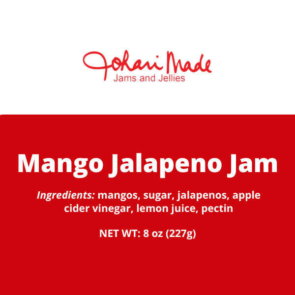 Mango Jalapeño Jam 8 oz