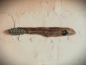 
            
                Load image into Gallery viewer, Boho Metal Arrow on Driftwood
            
        