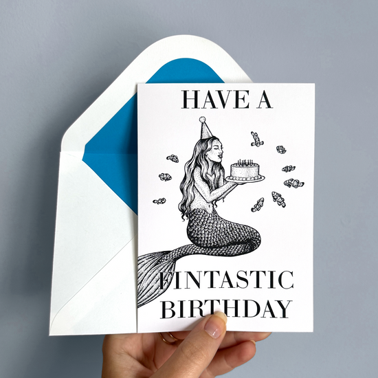 Load image into Gallery viewer, Have a Fintastic Birthday Greeting Card
