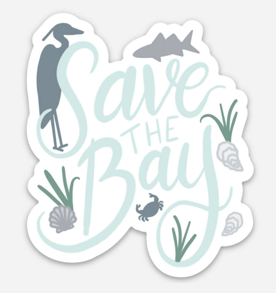 Save the Bay Sticker